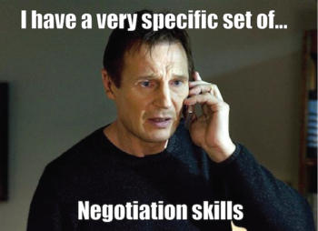 negotiation skills meme